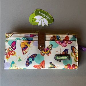 NWT Lily Bloom Butterfly Wallet
